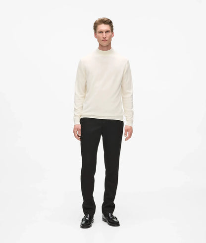Wool turtleneck sweater
