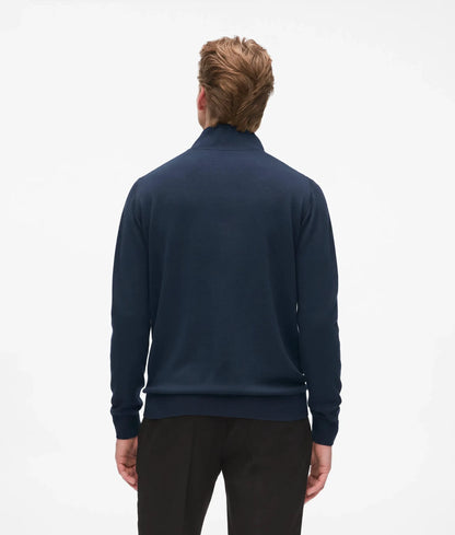 Wool half-zip sweater