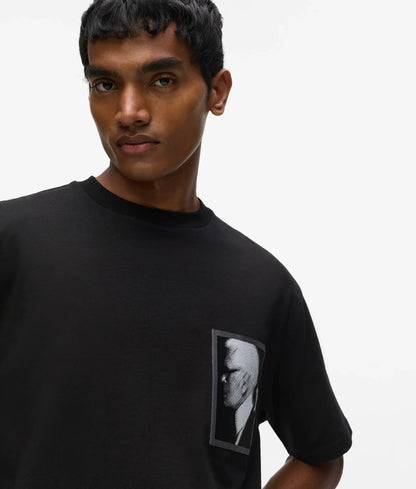 Relaxed-fit Karl portrait T-shirt