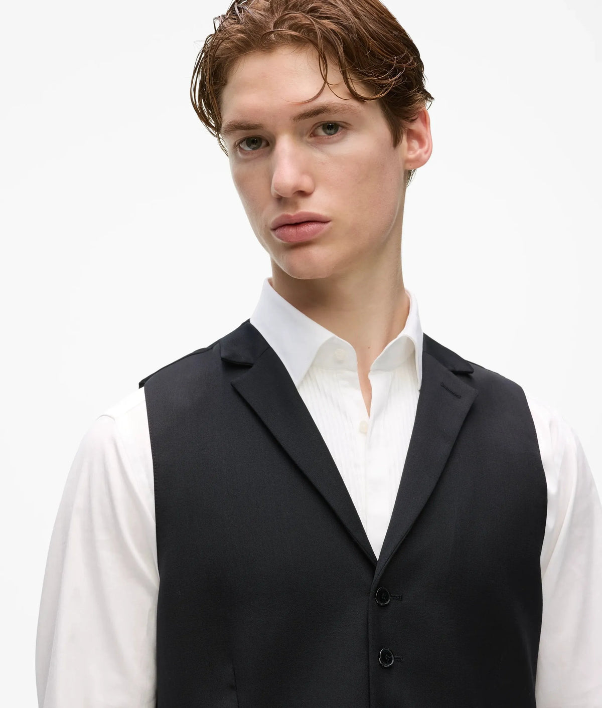 KL Studio wool suit waistcoat