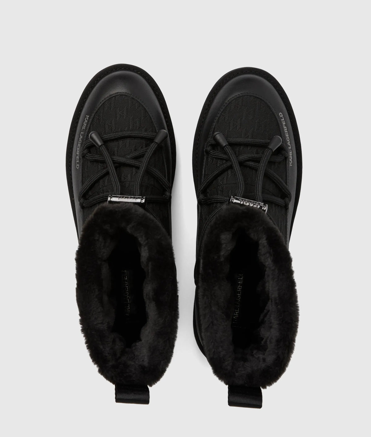 Thermo lace-detail boots