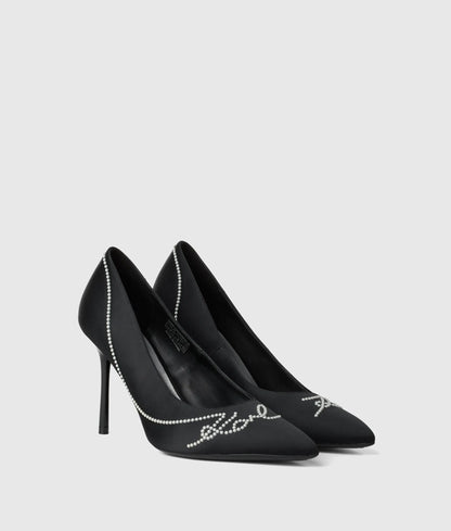 Sarabande faux-pearl heels