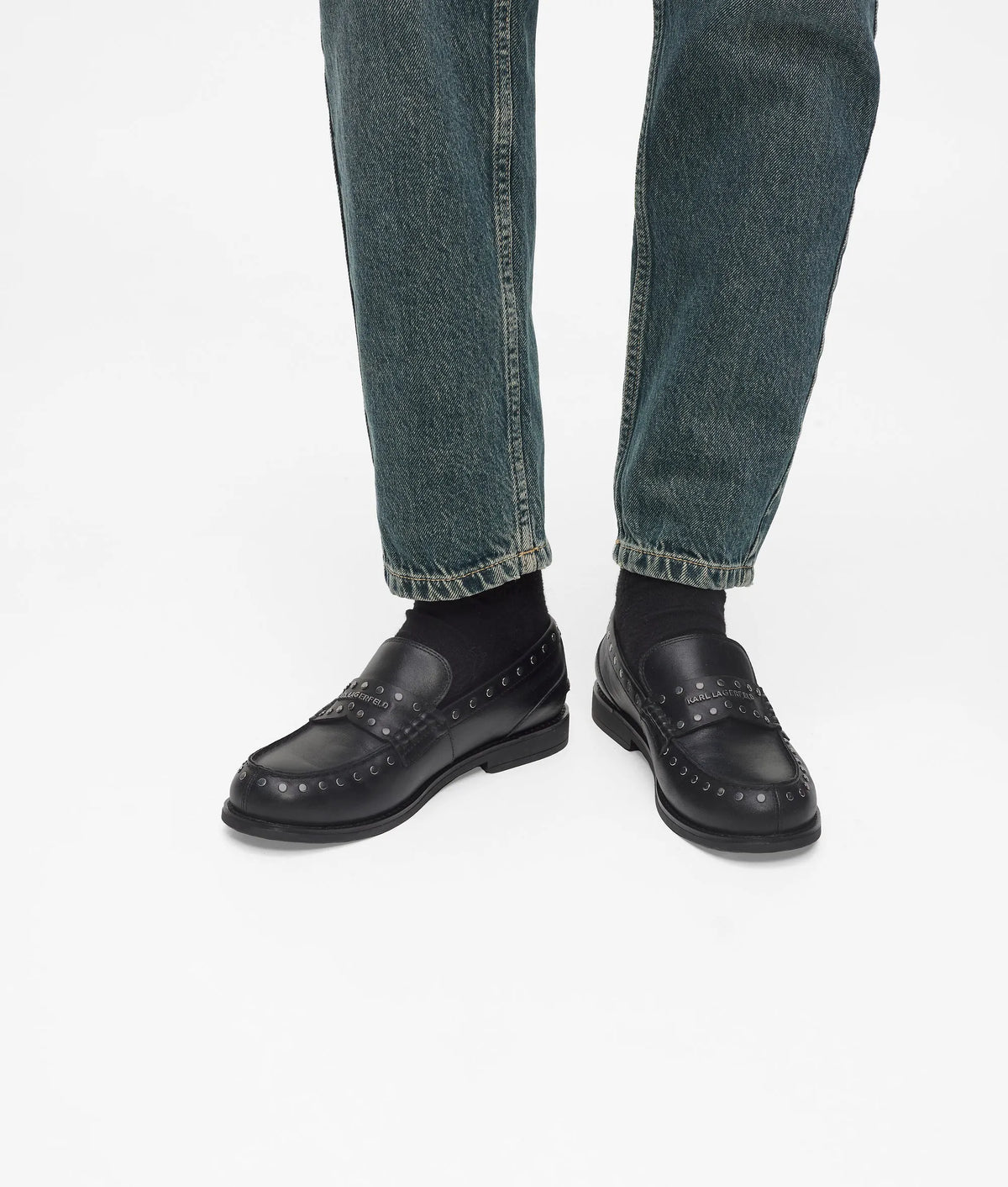 Mia studded loafers