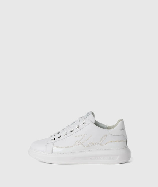 Kapri faux-pearl Signature sneakers