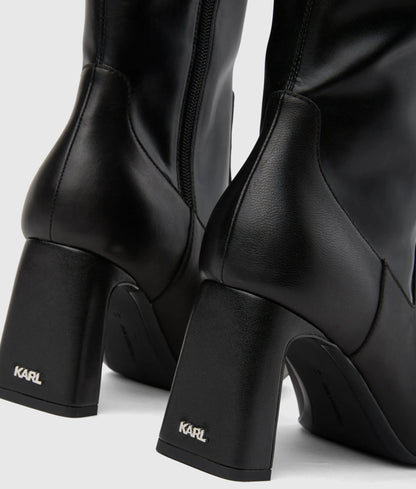 Kati knee-high buckle boots