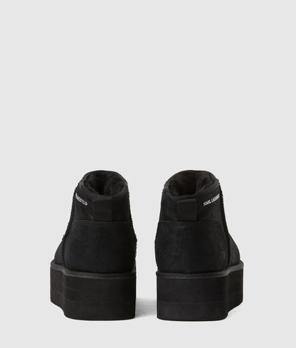 Thermo pull-on ankle boots