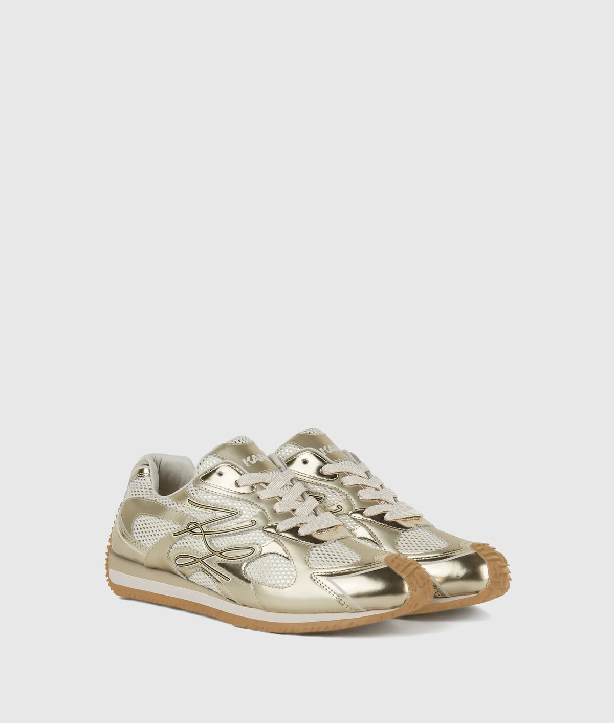 Velocette Autograph overlay sneakers