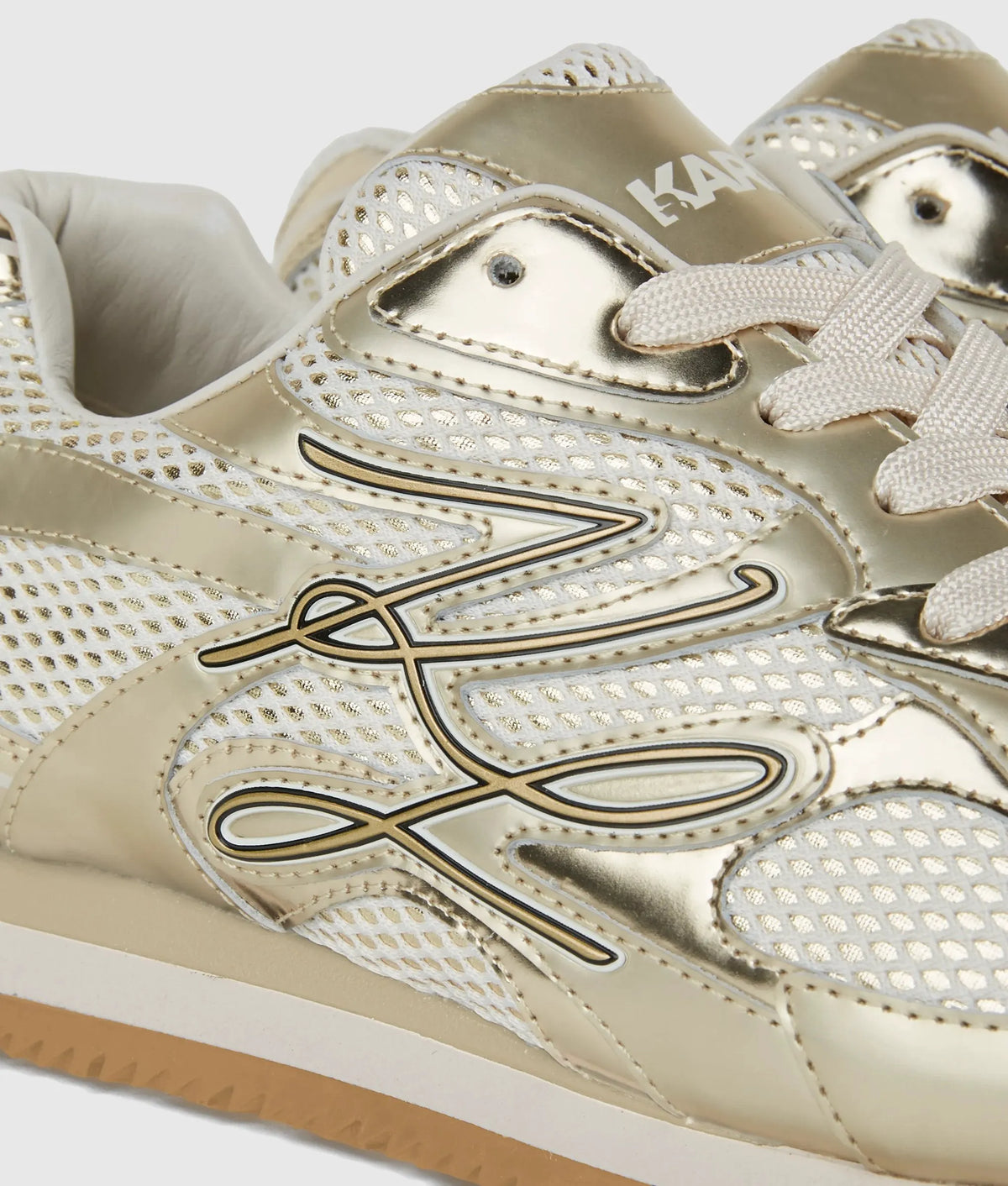 Velocette Autograph overlay sneakers